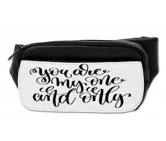 Bold Handwritten Bumbag