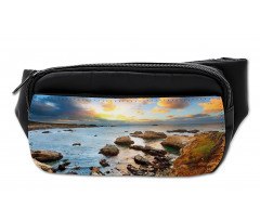 Ocean Coast at Sunrise View Bumbag