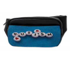 Spelling with Craft Beads Bumbag