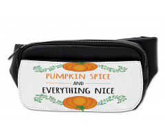 Pumpkin Drawings Bumbag