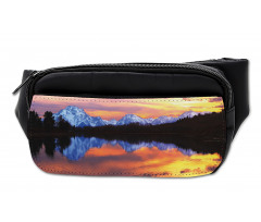 Grand Tetons View at Sunset Bumbag