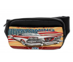 Vintage Car and Greetings Bumbag