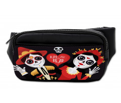 Sugar Skull Art Bumbag