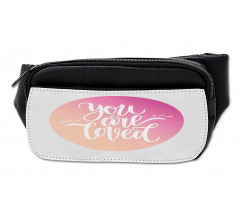 Calligraphy in Ombre Bumbag