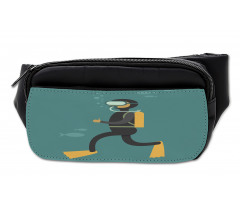 Man in Snorkels Underwater Bumbag