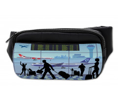 Planes People Flight Board Bumbag