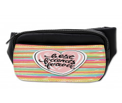 Colorful Typographical Bumbag