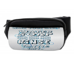 Water Soap Scrub Bumbag