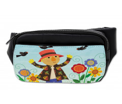 Rustic Scene Bird Friends Bumbag