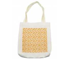 Simple Calm Leafs Art Tote Bag