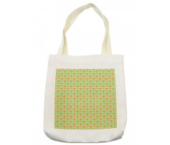 Vibrant Mushroom Doodle Tote Bag