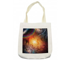 Universe and Electricity Tote Bag