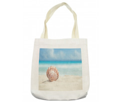 Sandy Exotic Beach Shell Tote Bag