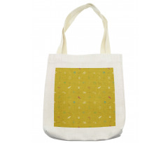 Snail Shells Sea Fern Art Tote Bag