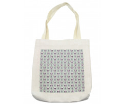 Floral Damask Skulls Tote Bag