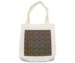 Cartoon Organic Food Tote Bag