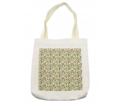 Detailed Colored Foods Tote Bag