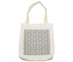 Beetroots Sketch Pattern Tote Bag