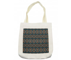 Knitted Jacquard Tote Bag