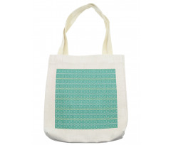 Striped Round Polka Dot Tote Bag