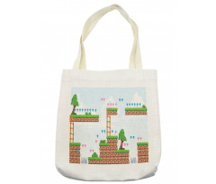 90's Retro Computer Game Tote Bag