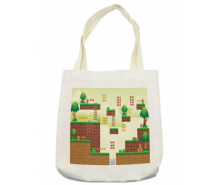 Vintage Video Game Platform Tote Bag