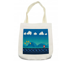 8-Bit Inspired Game Platform Tote Bag