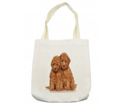 Puppies Cozily Posing Photo Tote Bag