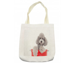 Pet in a Bucket Posing Tote Bag