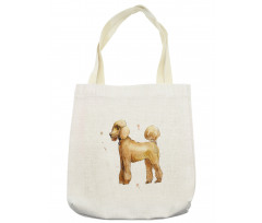 Cartoon Style on 4 Feet Tote Bag