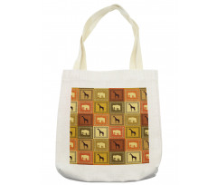 Animals Pattern Tote Bag