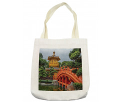 Pavilion in Forest Tote Bag