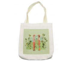 Couple Planting Tote Bag