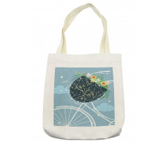 Have a Nice Day Bike Basket Tote Bag