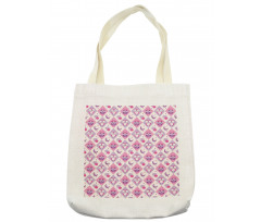 Sleeping Birds Moon Stars Tote Bag