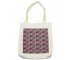 Floral Buta Eastern Motif Tote Bag