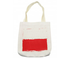 Grunge Flag Illustration Tote Bag