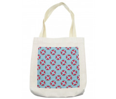 Lifebuoys in Ocean Tote Bag