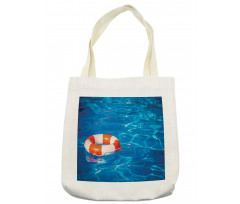 Clear Swimming Pool Tote Bag