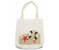 Shells Starfishes Sea Tote Bag