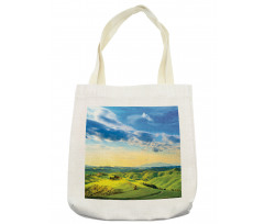 Sunset in Tuscany Rural Tote Bag