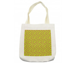 Modern Pop Artwork Chili Tote Bag