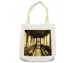 Old Vintage Train Salon Tote Bag