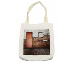 Frame on Old Brick Wall Tote Bag