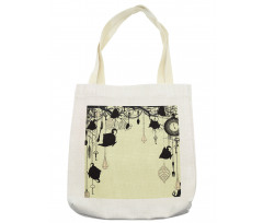 Diamonds Forks Spoons Tote Bag