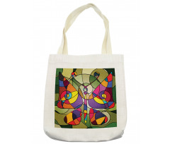 Abstract Butterfly Art Tote Bag