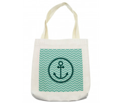 Zig Zag Pattern Tote Bag