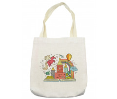 Princess Castle Nursery Tote Bag