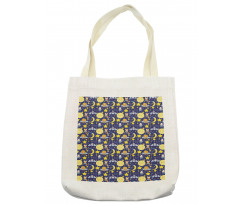 Sleeping Animals Cartoon Tote Bag