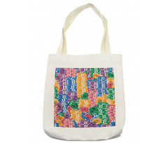 Casino Chips Luck Tote Bag